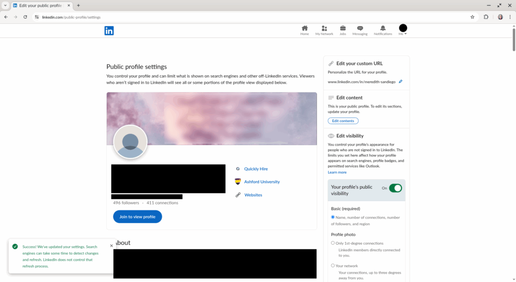 Publicprofile