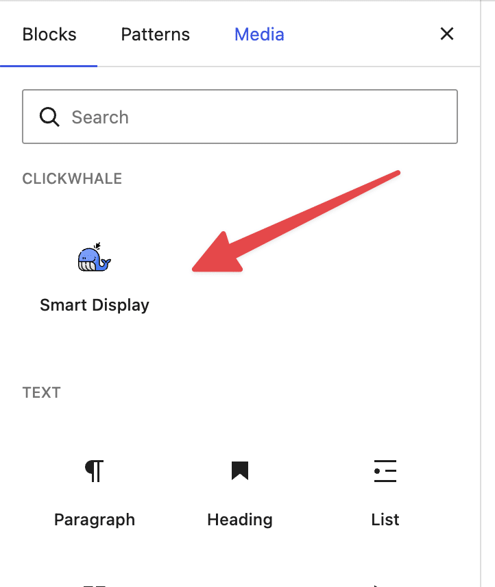 Smart display block