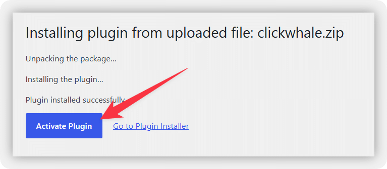 ClickWhale Activate Plugin ClickWhale Activate Plugin